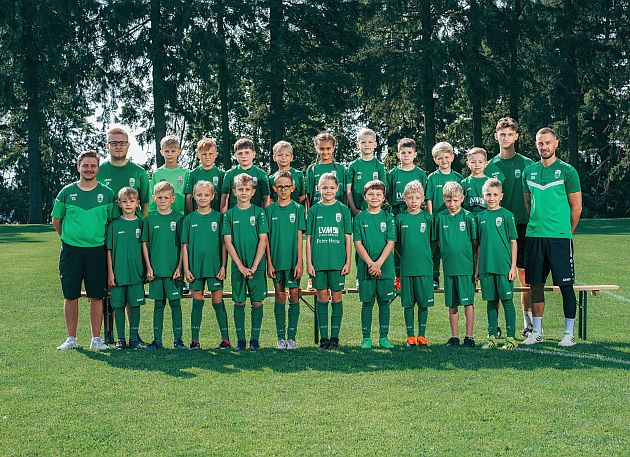 F1-Junioren Mannschaftsfoto