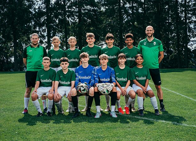 B-Junioren Mannschaftsfoto